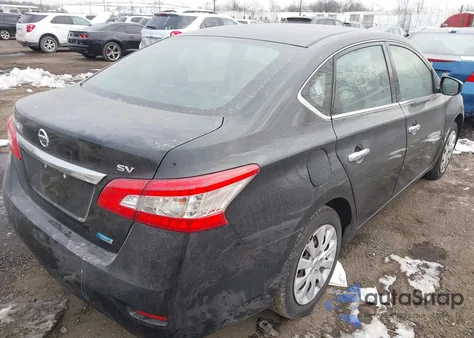 2014 Nissan Sentra Sv z USA, uszkodzony, nr VIN 3N1AB7AP2EL656698